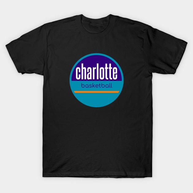 charlotte hornets basketball T-Shirt by BVHstudio